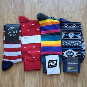 *SOLD* Bundle (4Pairs) of NEW Mens Socks
